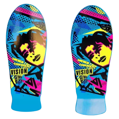 Vision Mark Gonzales  Double Take  Gripped 10  Skateboard Deck • $98.95