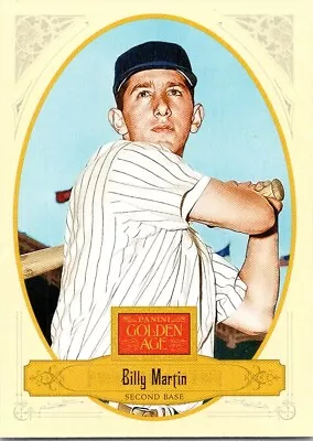 Billy Martin #99 2012 Panini Golden Age • $1.49