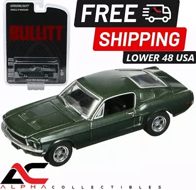 Greenlight 44721 1:64 1968 Ford Mustang Gt Fastback  Bullitt  Steve Mcqueen • $19.95