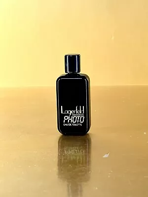 LAGERFELD PHOTO By LAGERFELD Men EDT 5ml  Splash Travel MINI Sample VINTAGE (C72 • $24.95