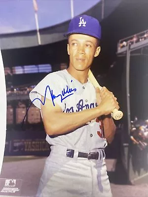 Maury Wills Signed • $30