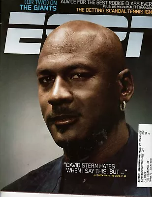 Michael Jordan 2008 ESPN Magazine MJ Stephen Jackson GS Pablo Montoya Kevin Love • $10.85