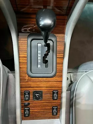 Shifter Frame Panel Console For Mercedes W124 Burl Wood Handmade Zebrano 13 X 9 • $284.91