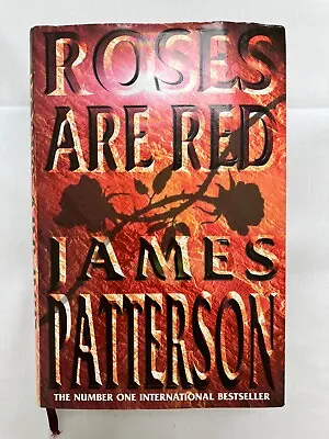 James Patterson Roses Are Red First Uk Edition 2000 • £8