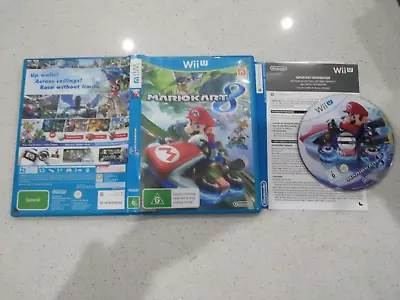 Mario Kart 8 Wii U Game Used PAL Region • $19.99