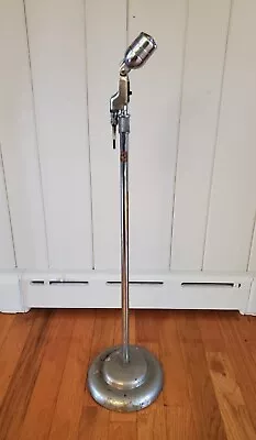$299.99 • Buy VINTAGE 1950s ELECTRO VOICE MICROPHONE #630 & ATLAS SOUND CORP STAND BROOKLYN NY