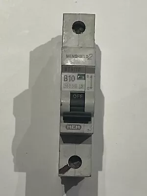 Memshield 2 MBH110 Single Pole MCB's • £4
