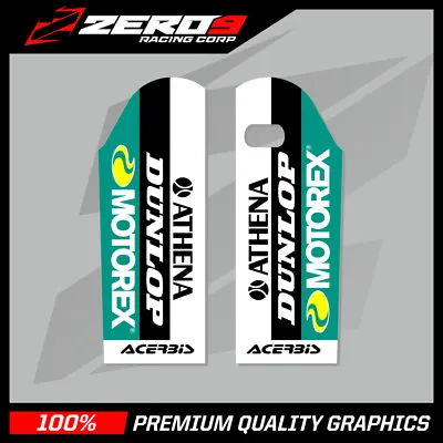 Ktm Sx Sxf 2000 - 2007 Exc 1998-2007 Motocross Graphics Mx Graphics Fork Motorex • $20.98
