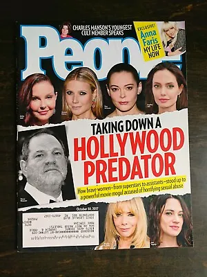 People Magazine October 30 2017 - Harry Weinstein - Charles Manson Cult Member • $5.99