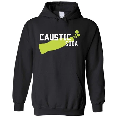 £22.99 • Buy Novelty Gaming Hoodie Caustic Soda Drink Toxic Bubble Bottle Hooded Jumper