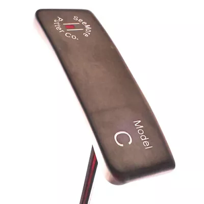 SeeMore Model C Black Nickel CS Putter 33  RH +HC • $89.99