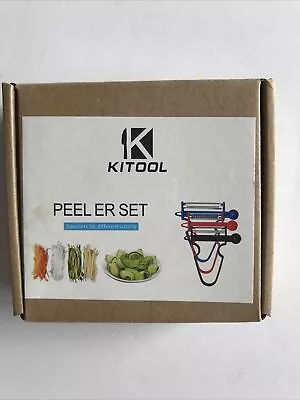 KITOOL Vegetable Peeler Upgraded Magic Trio For Potato Fruit Set Of 3 • $9.95