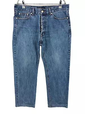 Vintage CERRUTI JEANS Men Straight Regular Jeans Size W35 L30 • £24.99