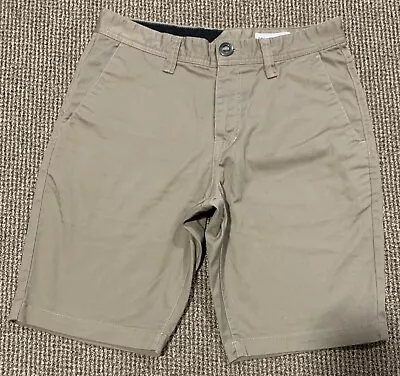 Volcom Chino Shorts Khaki Mens Size 30 Very Nice • $10