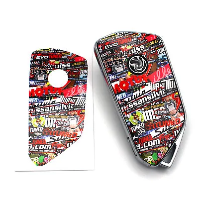 Sticker Bomb Colorful Film Key VW F Key Film Sticker Sticker K144 • $8.48