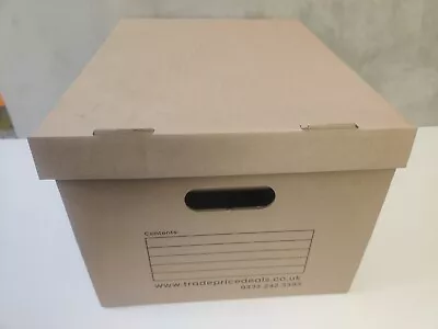 £2 • Buy Archive Storage Box And Lid Paper Size A4