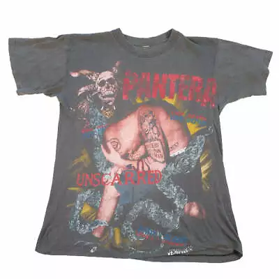 Vintage Rare Pantera All Over Print Single Stitch T-Shirt - S • $199.99