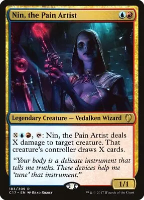 Nin The Pain Artist [Commander 2017] Magic MTG • $1.55
