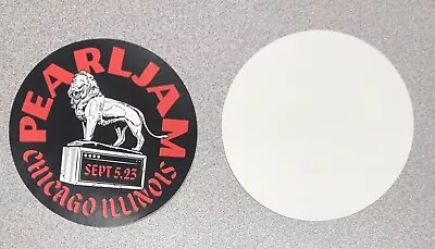 Pearl Jam Sticker 9/5/2023 N1 Chicago Concert Eddie Vedder Lion United Center • $25.62