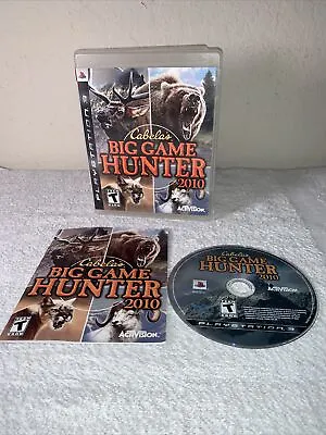 Cabela's Big Game Hunter PS3 Complete 2010 PS3 See Store Tons Of Video Games • $14.98
