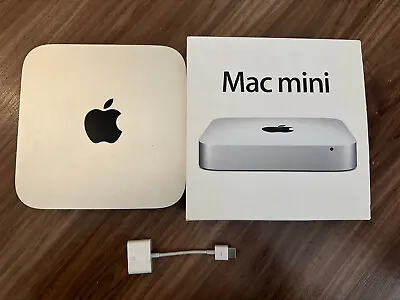 Mac Mini 2012 I7 2.6GHZ 4c8t 16GB RAM RARE TWO Drives For Storage • $290.07
