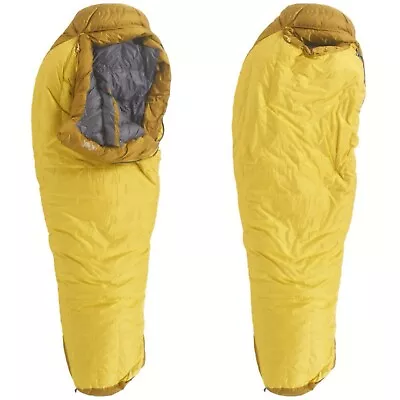 Marmot Goose Down Sleeping Bag -20°F COL Long Size 6'6  800+Fill Power New $740 • $450