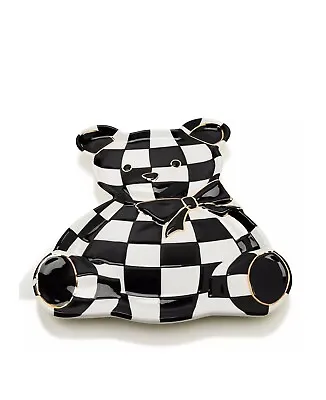 Brand New McKenzie Childs Courtly Check Bear Platter • $125