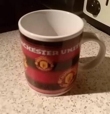 Vintage Manchester United Mug  New Old Stock Man Utd. Tea Coffee Unused. • £7.59