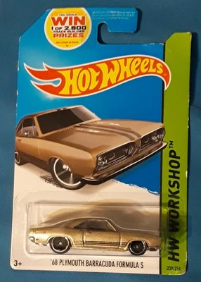 $6.99 • Buy Hot Wheels 2014  '68 Plymouth Barracuda Formula S