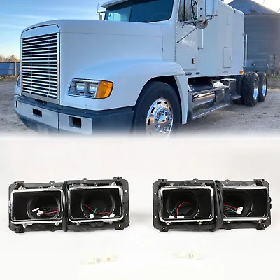 2PCS Headlight Housing Base For 1989-03 Freightliner FLD 112 120 Truck US Stock • $65.99