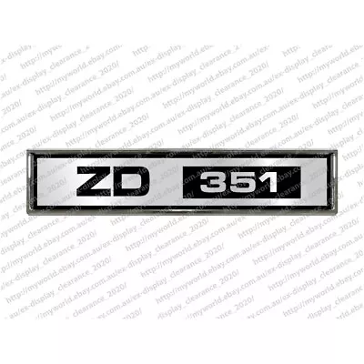 #1347 Badge To Suit Ford Zd 351 Fairlane Chrome Car Emblem • $37