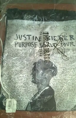 £19.99 • Buy Justin Bieber Purpose World Tour 2016 Live Nation Limited Edition Bag