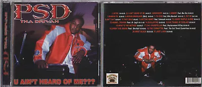 !@#$ PSD - U Aint Heard Of Me Cali Bay Rap G-Funk B-Legit Mac Dre Yukmouth !@#$ • $50