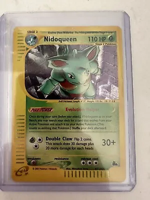 Nidoqueen - H21/H32 - Holo NM Skyridge Pokemon • $120