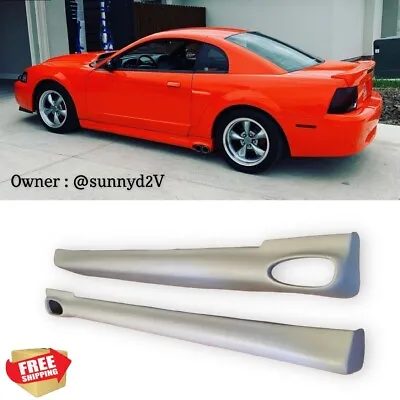 1999-2004 Mustang Svo Style Side Skirts For Side Exit Exhaust • $490