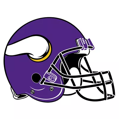 Minnesota Vikings Helmet - Die Cut Laminated Vinyl Sticker/Decal - NFL • $5.25