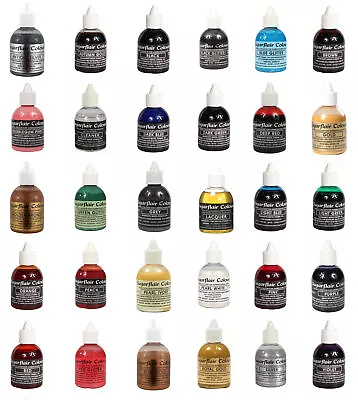 Sugarflair AIRBRUSH Edible Liquid Colours - 60ml All Shades • £5.50