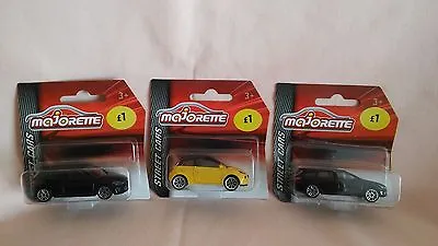 MAJORETTE X3 NEW OUTBLACK VW GOLF GTiPEUGEOT 508 SWOPEL ADAM ALL MINT MODELS • £20.99