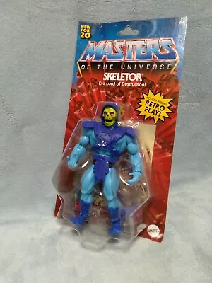 Masters Of The Universe Origins Skeletor 5.5  Retro Play MOTU Action Figure • $14.41