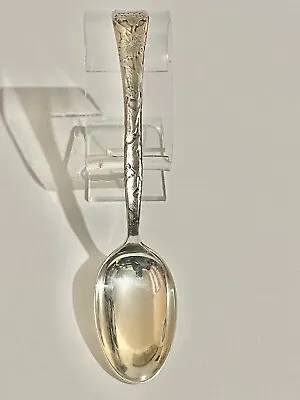 Tiffany & Co Lap Over Edge Acid Etched “marigold” 925 Sterling Teaspoon 6” (t) • $259.95