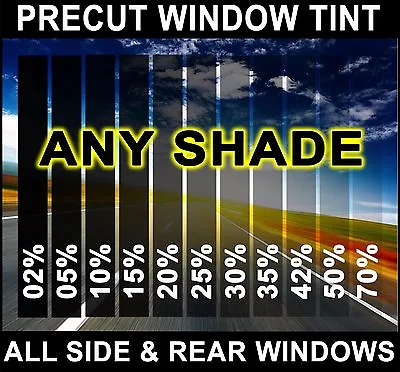 Nano Carbon Window Film Any Tint Shade PreCut All Sides&Rears For Chevrolet SUV • $38.84