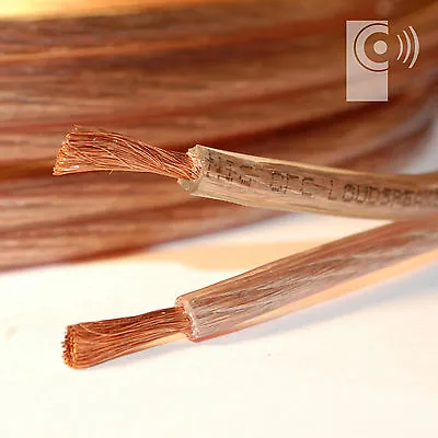 2.5mm² OFC Studio Grade LoudSpeaker Cable Oxygen Free Copper 14AWG • £3.69