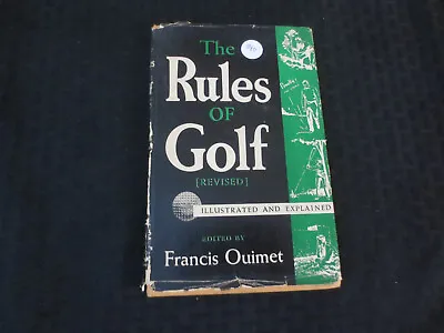 $8.99 • Buy The Rules Of Golf (Revised) - Francis Ouimet - 1948