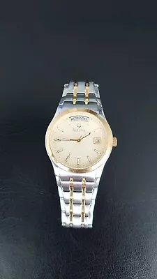 Bulova Champagne Dial Wrist Watch • £70