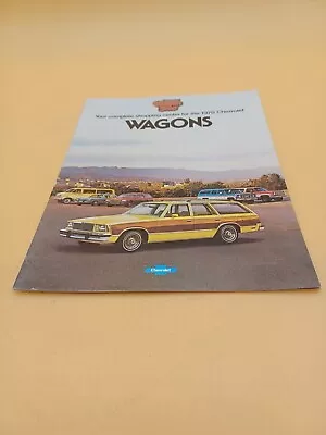 1978 Chevrolet Caprice Impala Malibu Monza Station Wagon NOS Sales Brochure  VTG • $5.95