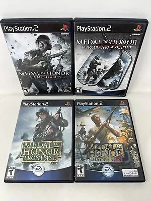 Medal Of Honor Vanguard European Assault Rising Sun Frontline - PlayStation 2 • $20.89