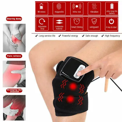 £44.21 • Buy Knee Joint Arthritis Pain Physiotherapy Massager Heat Vibration Relax Machine ZY