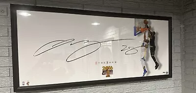 LeBron James Upper Deck UDA “The Show” The Block 46x20 Signed Autographed  • $5500