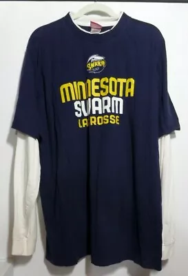 Reebok Minnesota Swarm Lacrosse -Long Sleeves T-shirt Size 2XL  • $25.46