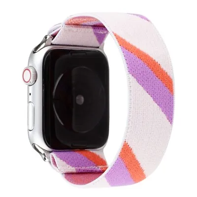 $15.99 • Buy Elastic Apple Watch Band Strap For IWatch Series SE 6 5 4 3 2 1 38/40mm 42/44mm